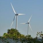 A Pair of Wind Turbines in Bowling Green, OH